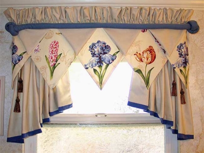 Custom Window Treatment.