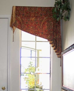 Lofty Expressions - Entry Window Treatment