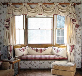 Lofty Expressions - Family Room Window Treatment