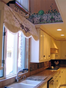 Window Valance Mural.