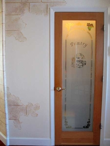 Spice Pantry: Faux Brick / Weathered Wall.