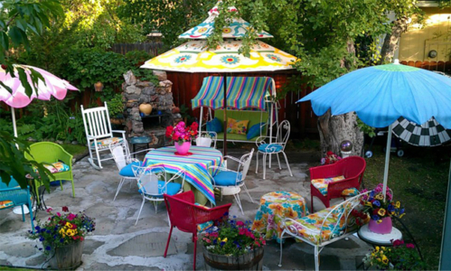 Festive Summer Patio.