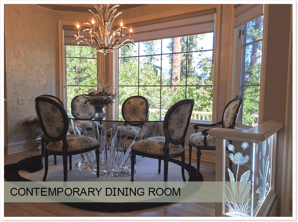 Contemporary Dining Room - Lofty Expressions